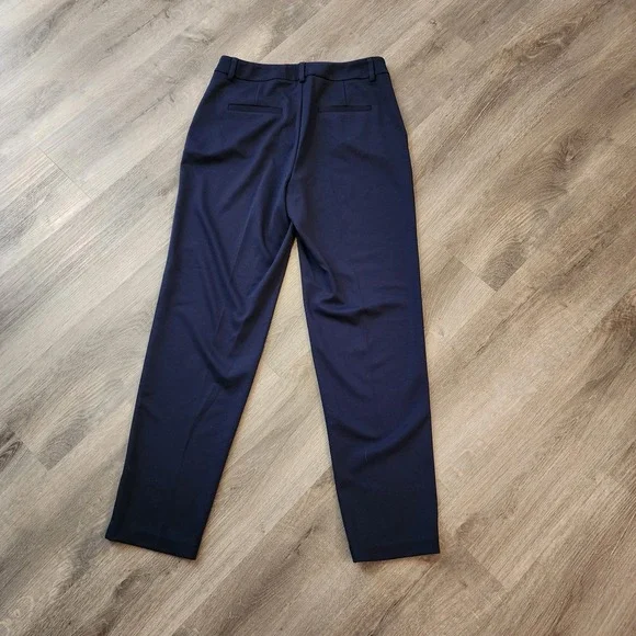 NWT Nic+Zoe Wonderstretch‎ Straight Leg Pant Dark Indigo Navy Size 6 Career $128 - Picture 3 of 15